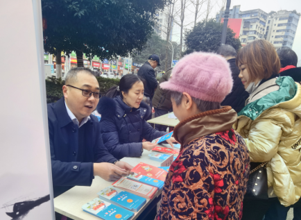 涪陵区司法局开展”迎新春”系列志愿服务活…
